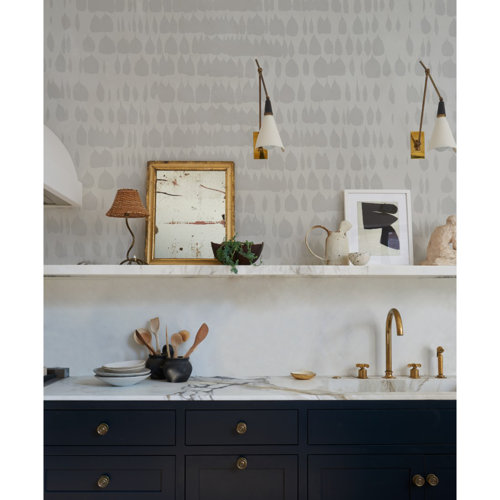 Schumacher Queen Of Spain Abstract Wallpaper Roll & Reviews Perigold